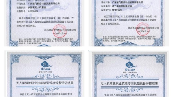 体育投注三亿体育航空研发设备入选全国1+X无人机驾驶职业技能培训设施设备
